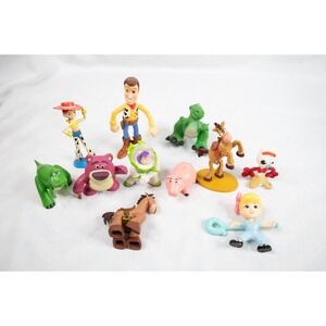 11 PIECES TOY STORY ACTION FIGURE SET / CAKE TOPPERS-PVC
